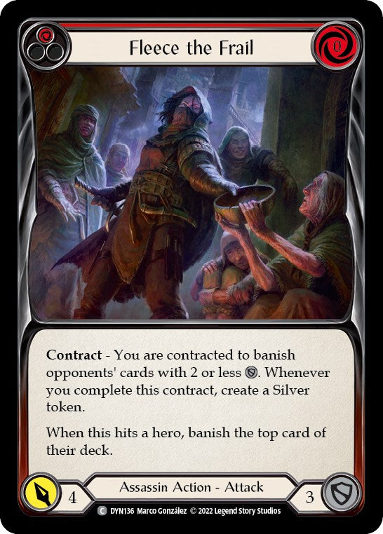 Fleece the Frail (Red) [DYN - DYN136]