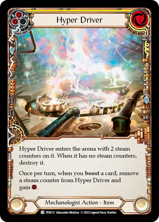 Hyper Driver (Yellow) [DYN - DYN111]