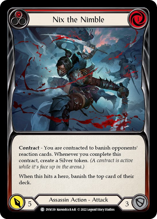 Nix the Nimble (Red) [DYN - DYN139]