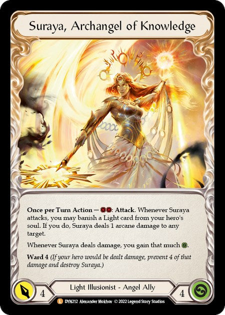 Invoke Suraya // Suraya, Archangel of Knowledge [DYN - DYN212]