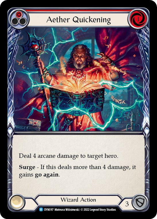 Aether Quickening (Red) [DYN - DYN197]