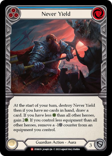 Never Yield [DYN - DYN029]