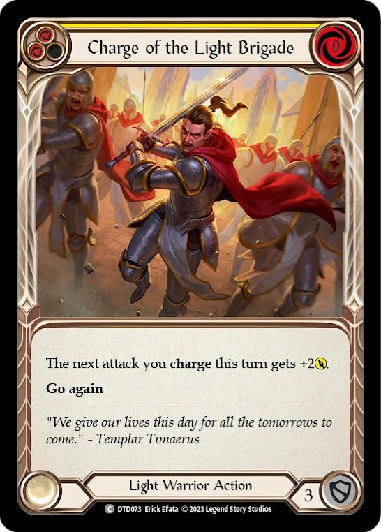 Charge of the Light Brigade (Yellow) [DTD - DTD073]