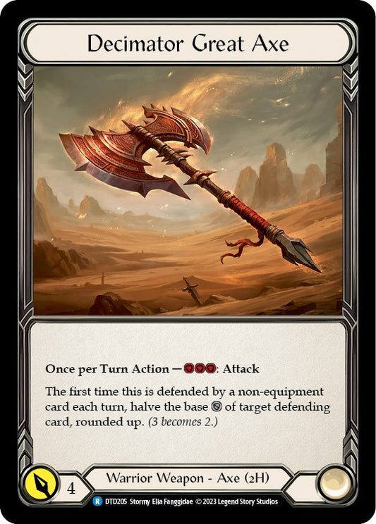 Decimator Great Axe [DTD - DTD205]