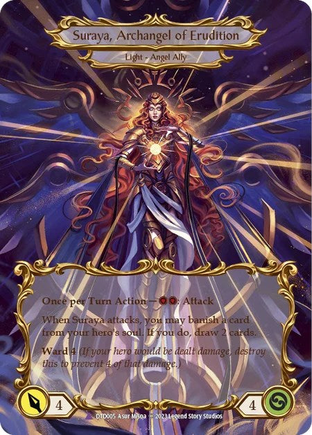 Figment of Erudition // Suraya, Archangel of Erudition (Marvel) [DTD - DTD005]