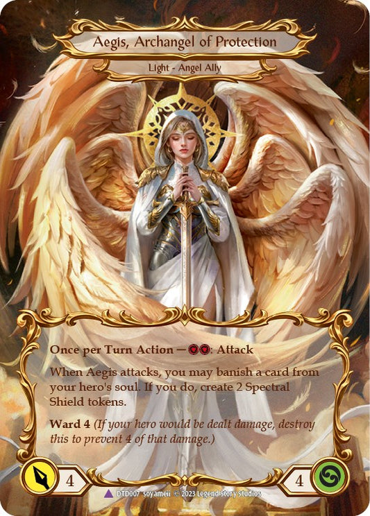 Figment of Protection // Aegis, Archangel of Protection (Marvel) [DTD - DTD007]