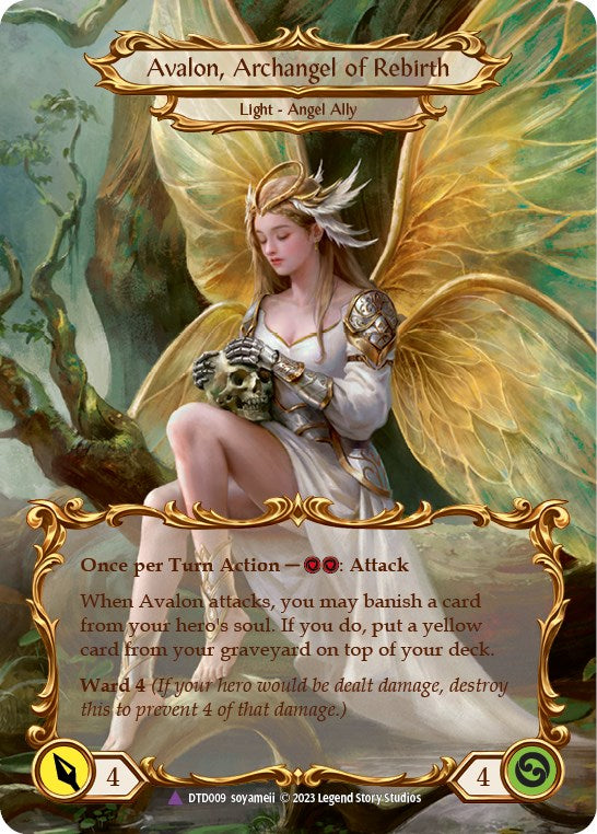 Figment of Rebirth // Avalon, Archangel of Rebirth (Marvel) [DTD - DTD009]