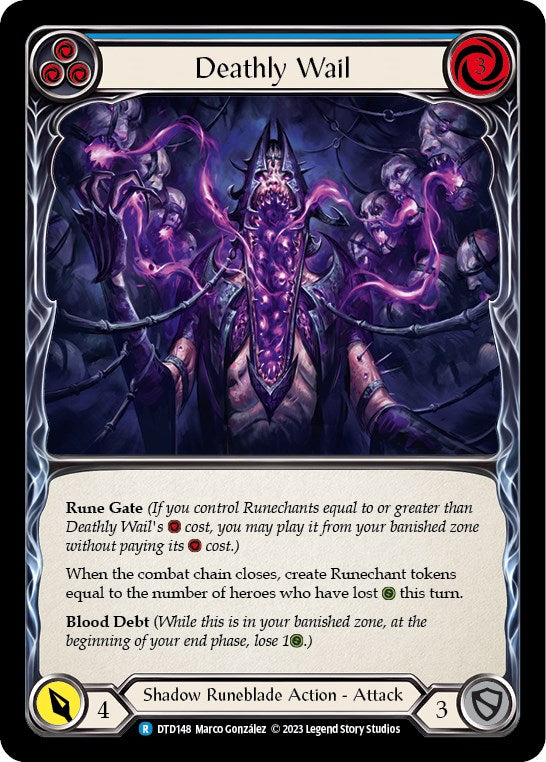 Deathly Wail (Blue) [DTD - DTD148]