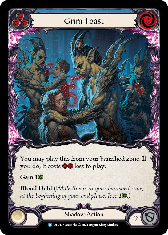 Grim Feast (Blue) [DTD - DTD177]