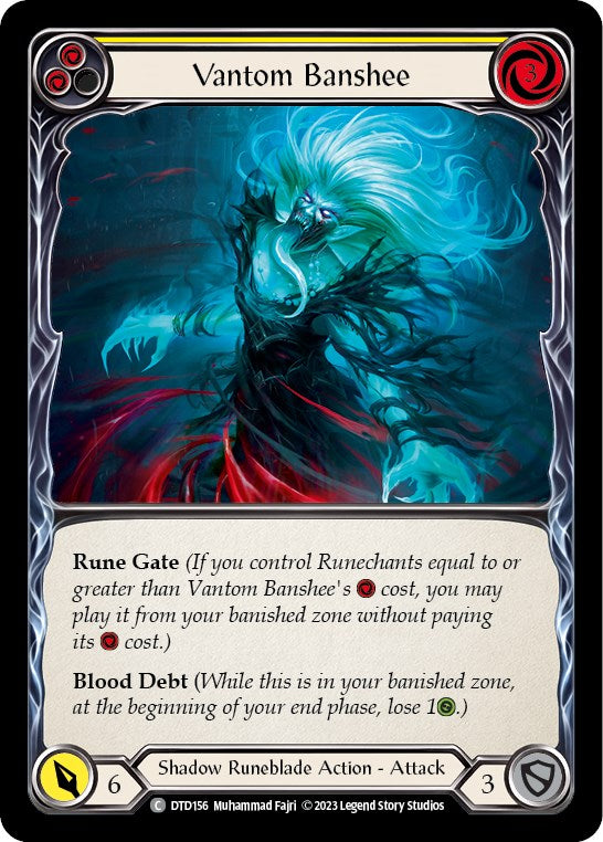 Vantom Banshee (Yellow) [DTD - DTD156]