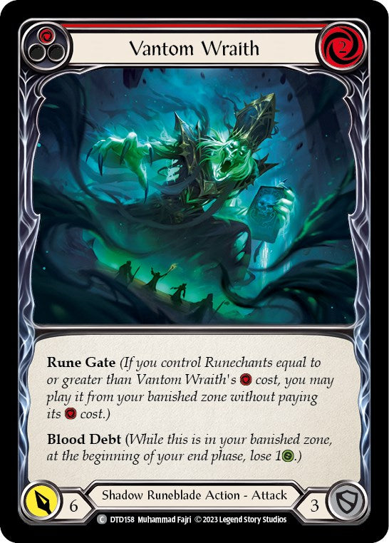 Vantom Wraith (Red) [DTD - DTD158]