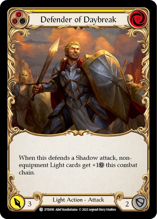 Defender of Daybreak (Yellow) [DTD - DTD095]