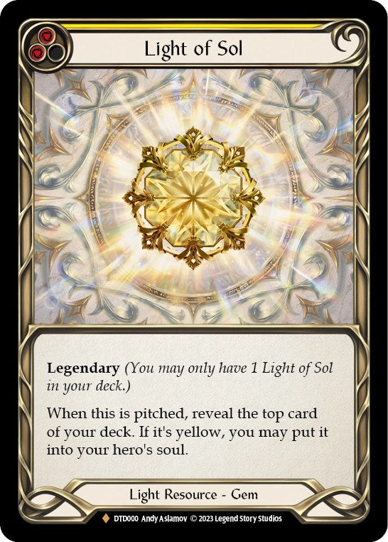 Light of Sol [DTD - DTD000]