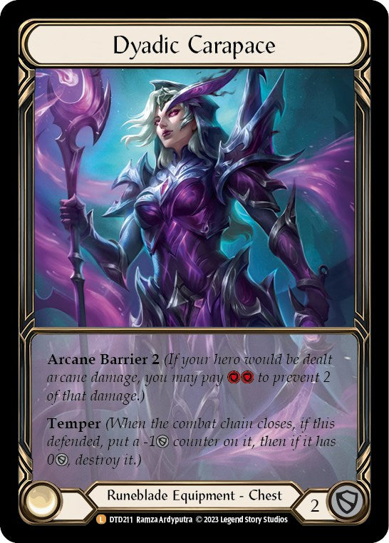 Dyadic Carapace (Extended Art) [DTD - DTD211]
