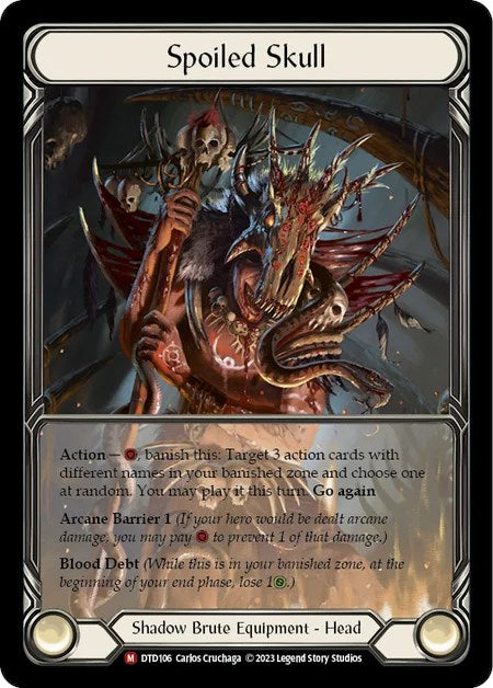 Spoiled Skull (Extended Art) [DTD - DTD106]