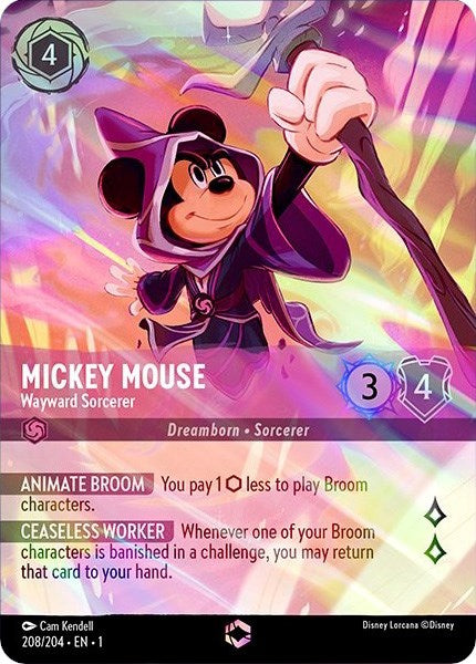 Mickey Mouse - Wayward Sorcerer (Enchanted) [1 - 208/204]