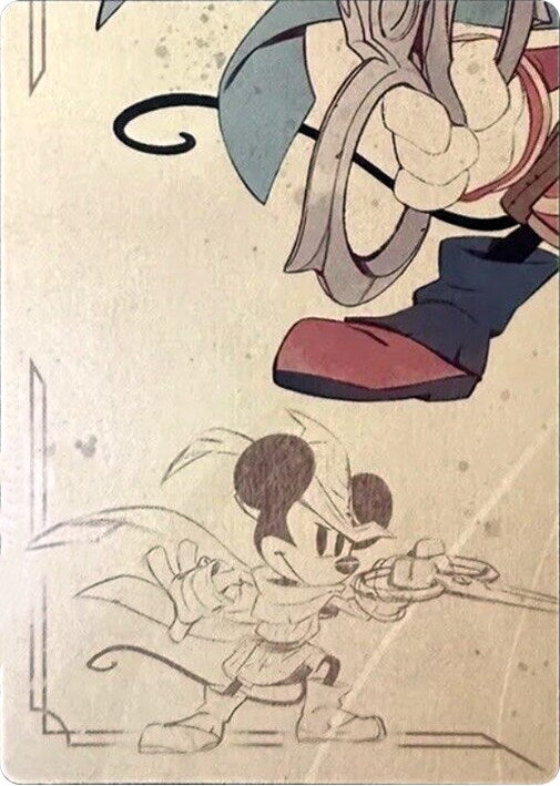 Mickey Mouse - Brave Little Tailor Puzzle Insert (Bottom Left) [1]
