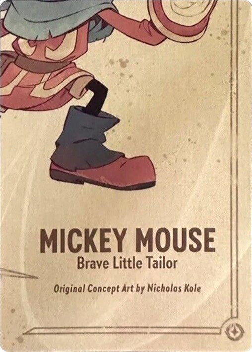 Mickey Mouse - Brave Little Tailor Puzzle Insert (Bottom Right) [1]