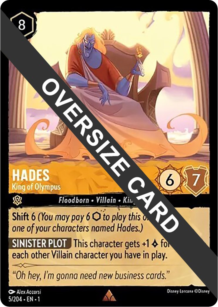 Hades - King of Olympus (Oversized) [1 - 5/204]