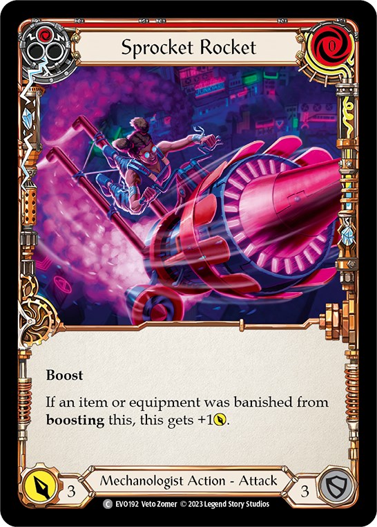 Sprocket Rocket (Red) [EVO - EVO192]
