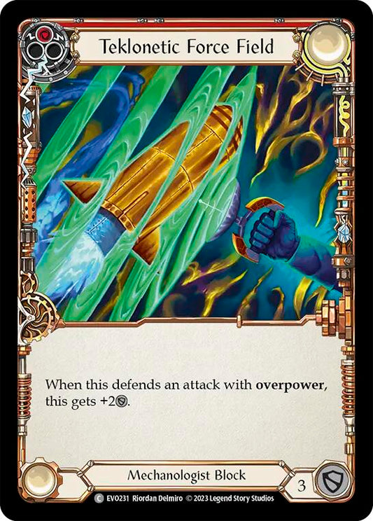 Teklonetic Force Field (Red) [EVO - EVO231]