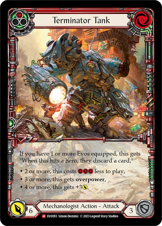Terminator Tank (Extended Art) [EVO - EVO055]