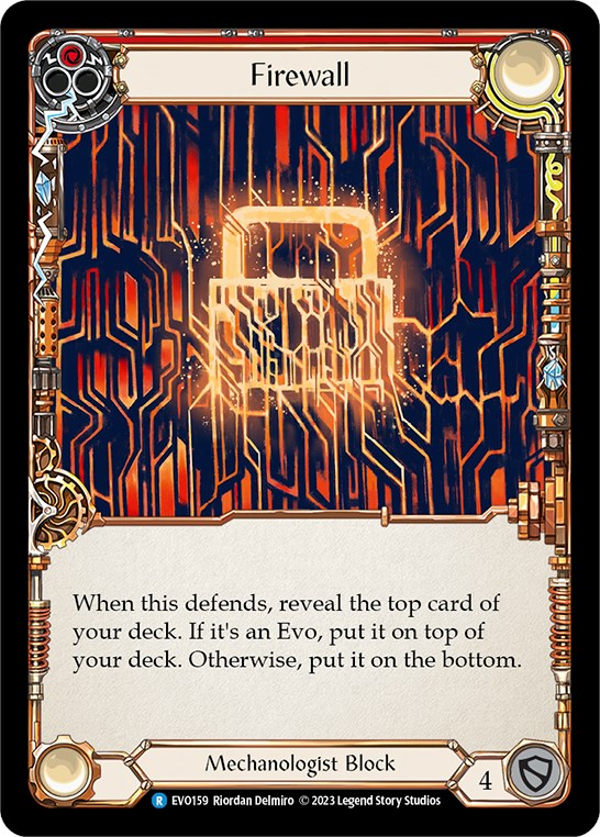 Firewall (Red) [EVO - EVO159]