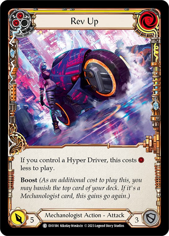 Rev Up (Yellow) [EVO - EVO184]