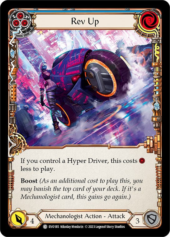 Rev Up (Blue) [EVO - EVO185]