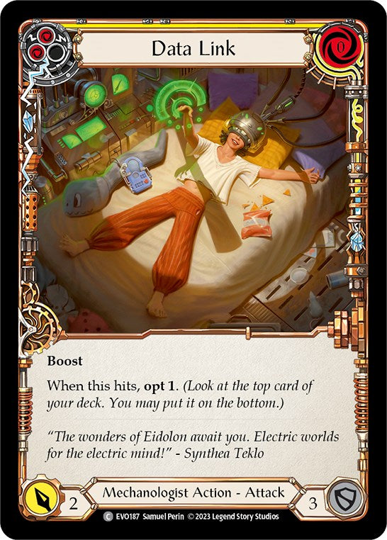 Data Link (Yellow) [EVO - EVO187]