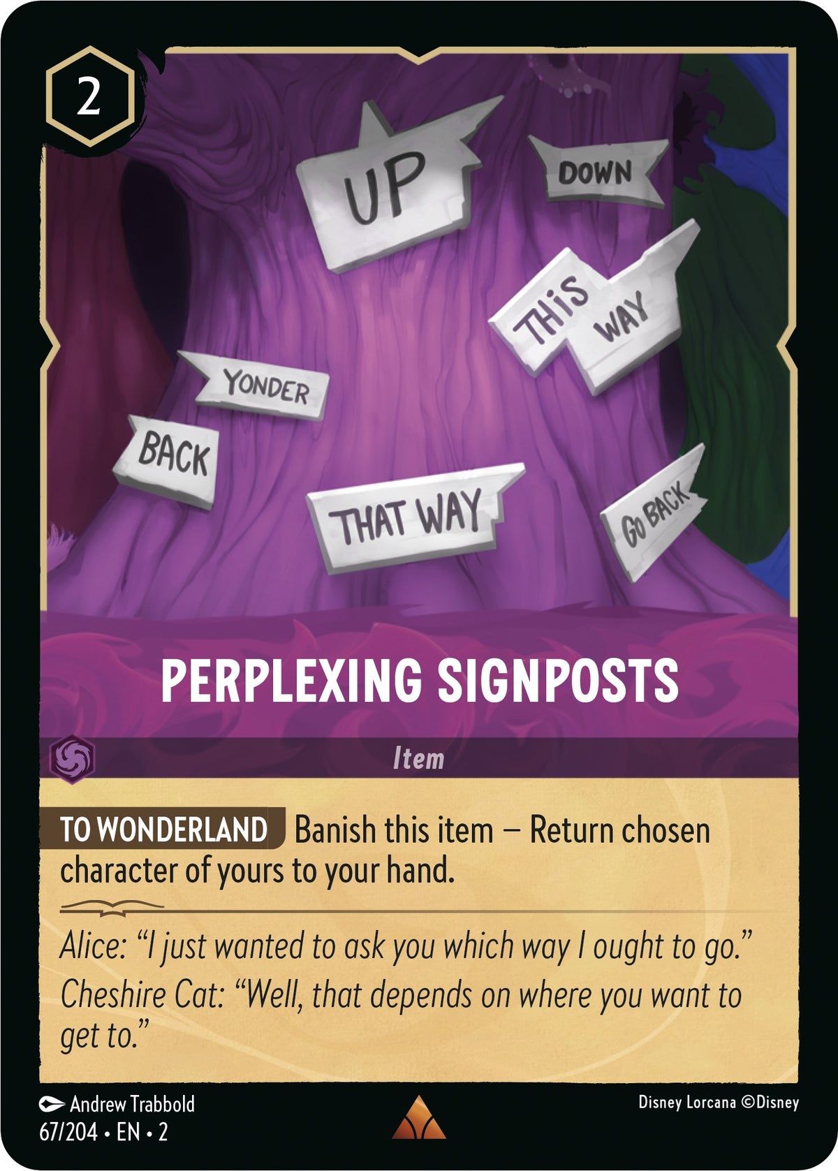 Perplexing Signposts [2 - 67/204]