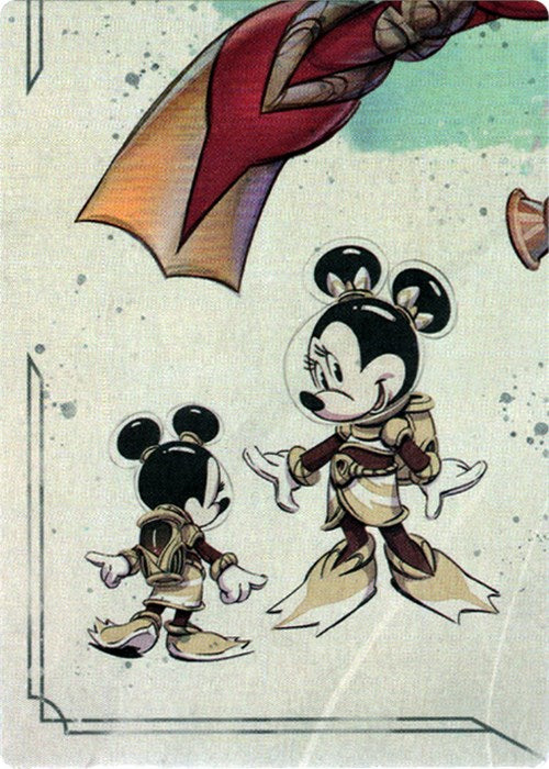 Minnie Mouse - Wide-Eyed Diver Puzzle Insert (Bottom Left) [2]