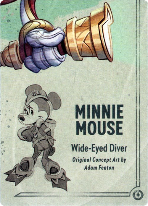 Minnie Mouse - Wide-Eyed Diver Puzzle Insert (Bottom Right) [2]