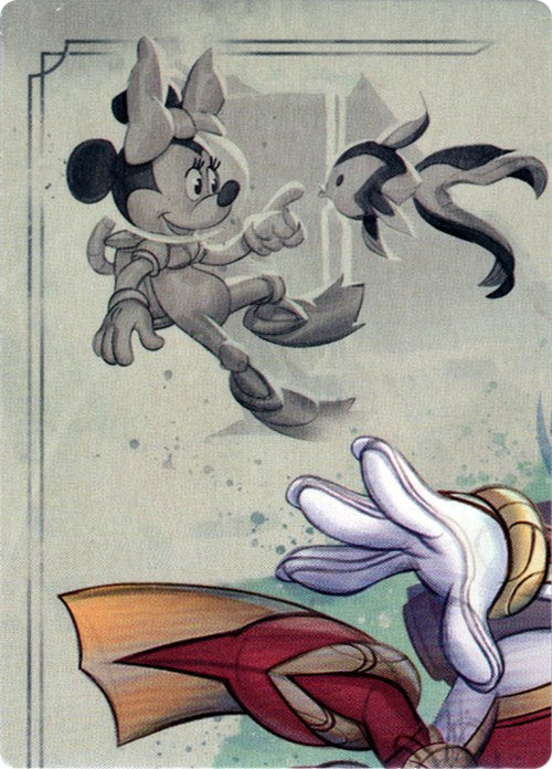 Minnie Mouse - Wide-Eyed Diver Puzzle Insert (Top Left) [2]