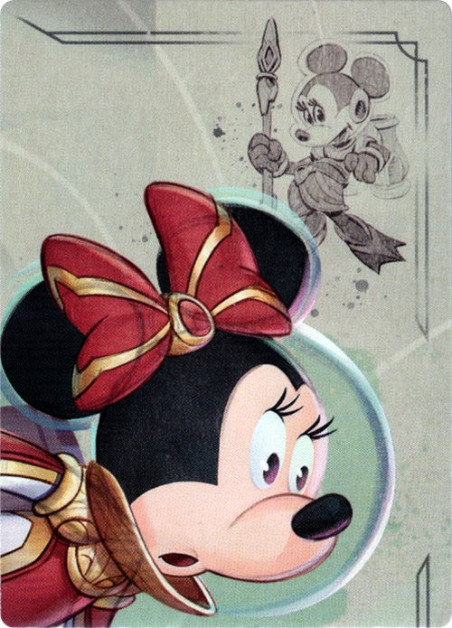 Minnie Mouse - Wide-Eyed Diver Puzzle Insert (Top Right) [2]