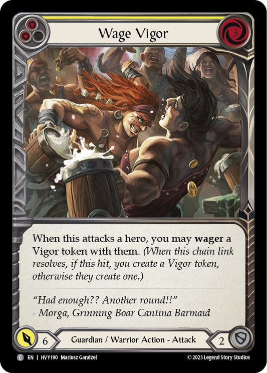 Wage Vigor (Yellow) [HVY - HVY190]