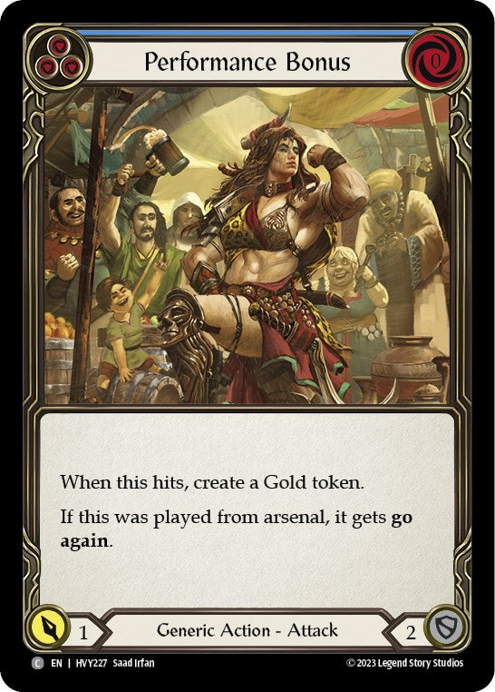 Performance Bonus (Blue) [HVY - HVY227]