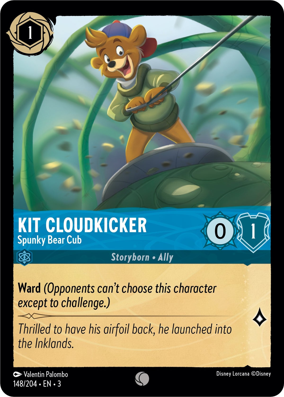 Kit Cloudkicker - Spunky Bear Cub [3 - 148/204]