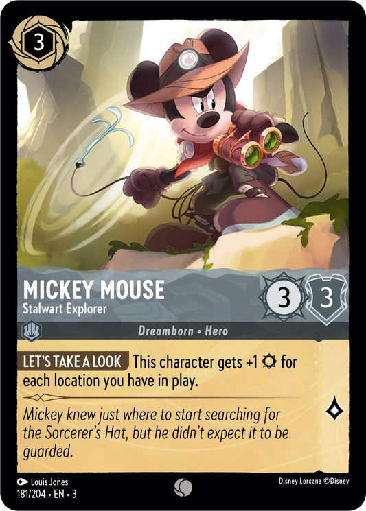 Mickey Mouse - Stalwart Explorer [3 - 181/204]