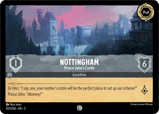 Nottingham - Prince John's Castle [3 - 203/204]