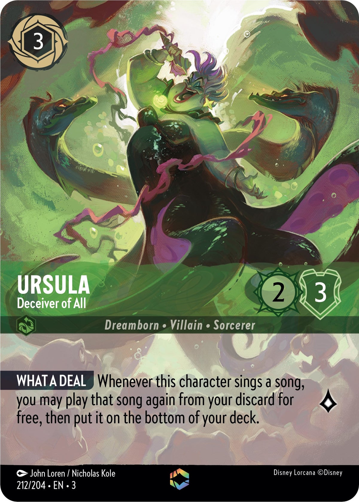 Ursula - Deceiver of All (Enchanted) [3 - 212/204]