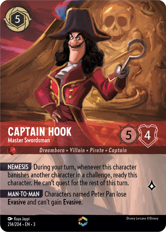 Captain Hook - Master Swordsman (Enchanted) [3 - 214/204]