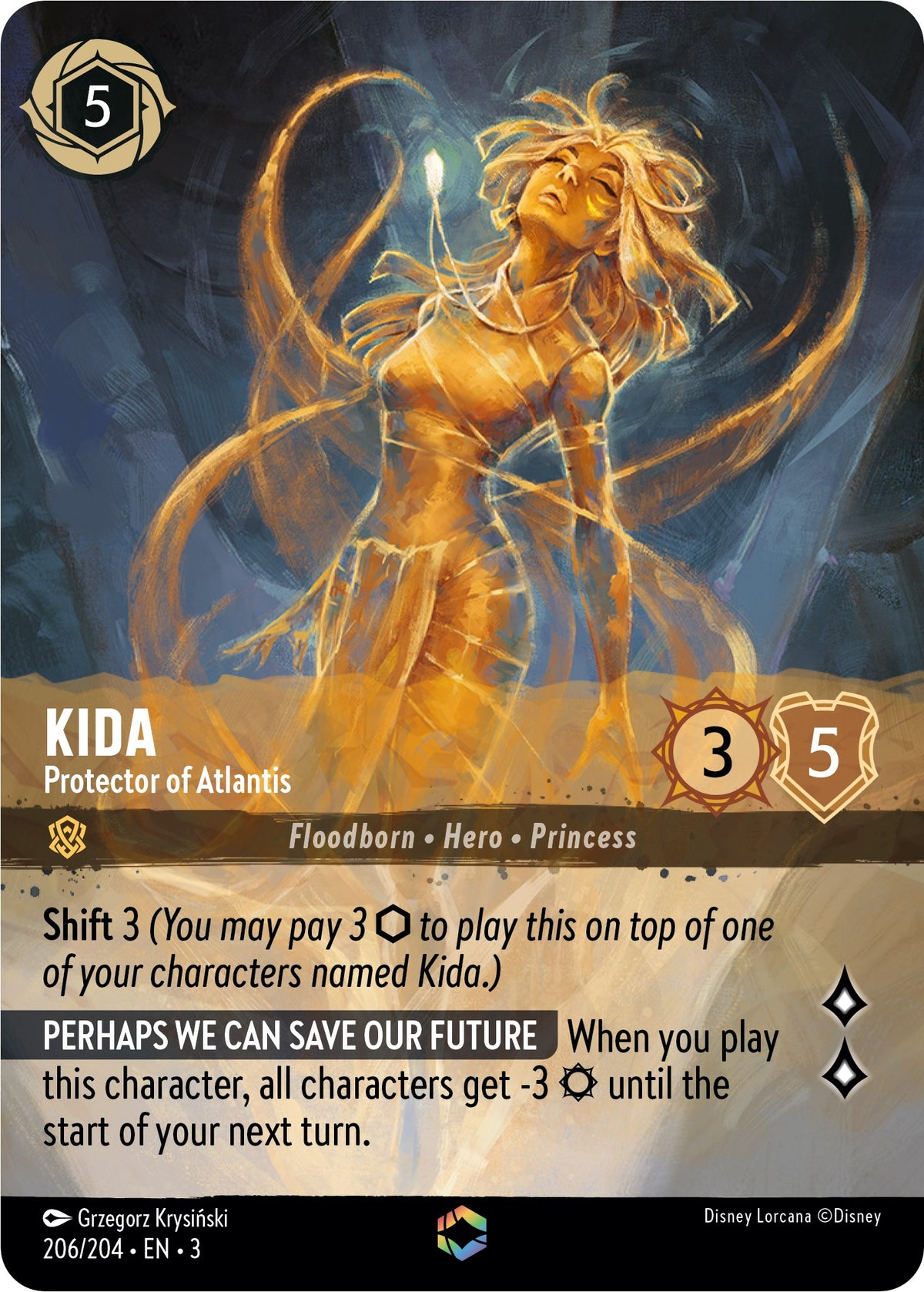 Kida - Protector of Atlantis (Enchanted) [3 - 206/204]
