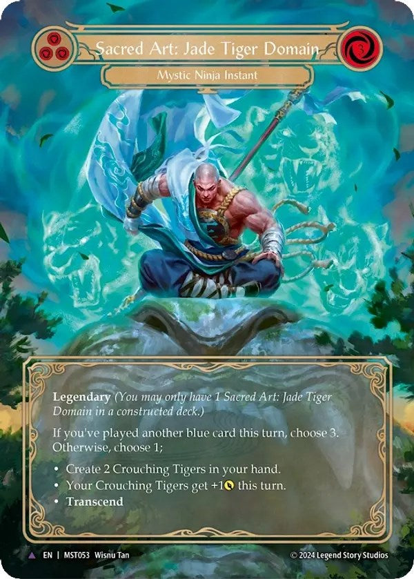 Sacred Art: Jade Tiger Domain (Marvel) [MST - MST053]