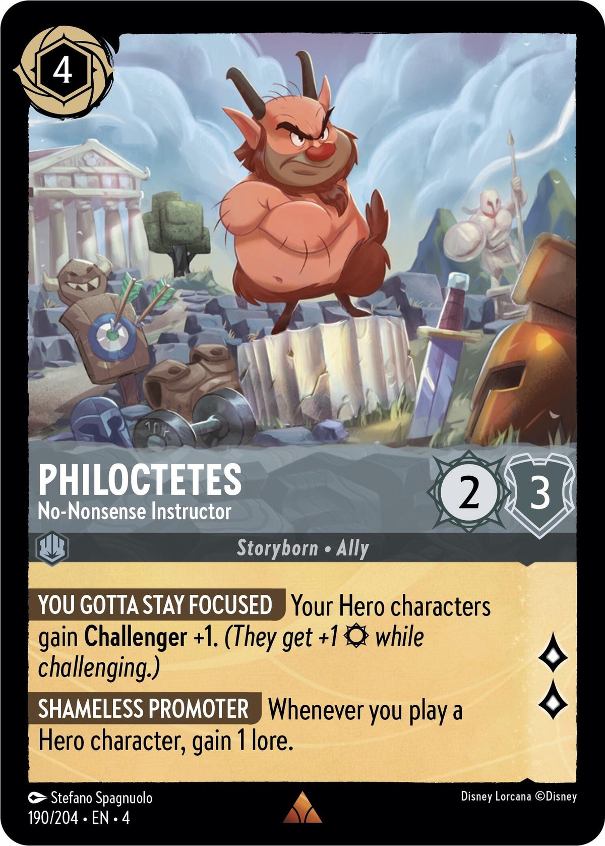 Philoctetes - No-Nonsense Instructor [4 - 190/204]