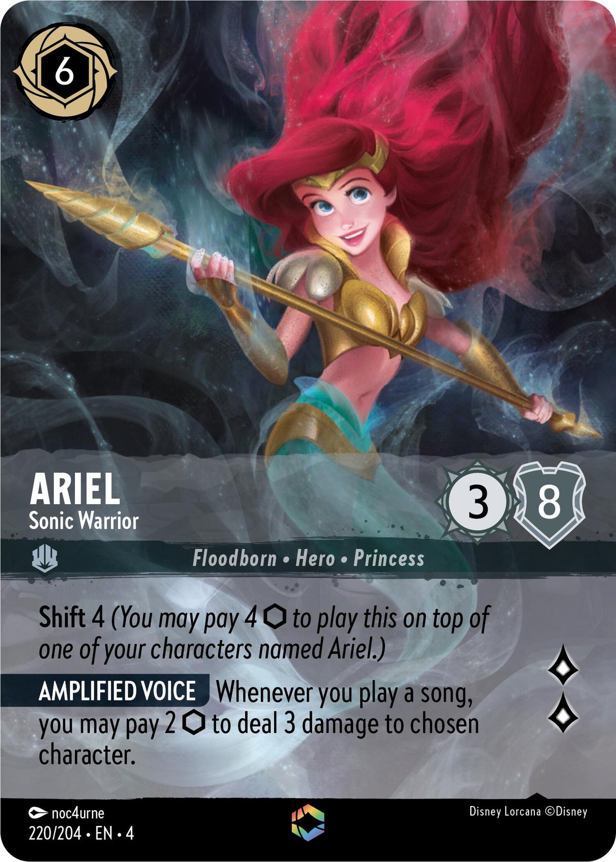 Ariel - Sonic Warrior (Enchanted) [4 - 220/204]