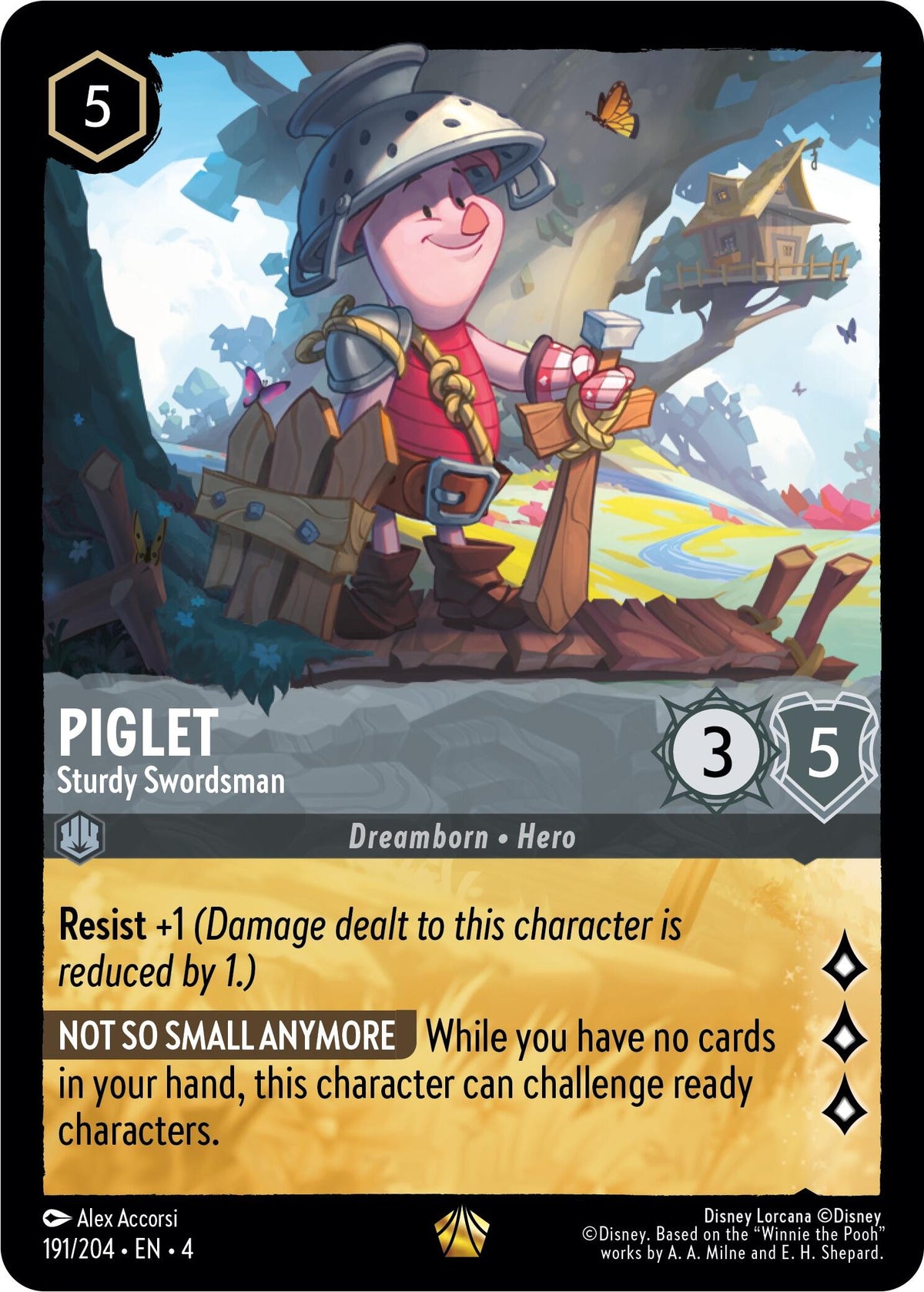Piglet - Sturdy Swordsman [4 - 191/204]