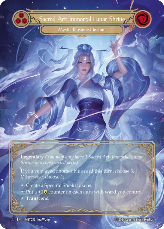 Sacred Art: Immortal Lunar Shrine // Inner Chi (Marvel) [MST - MST032]