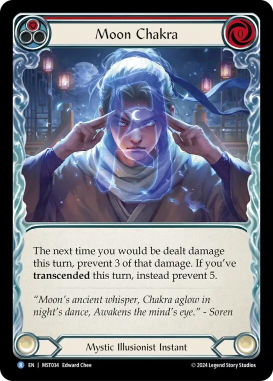 Moon Chakra (Red) [MST - MST034]
