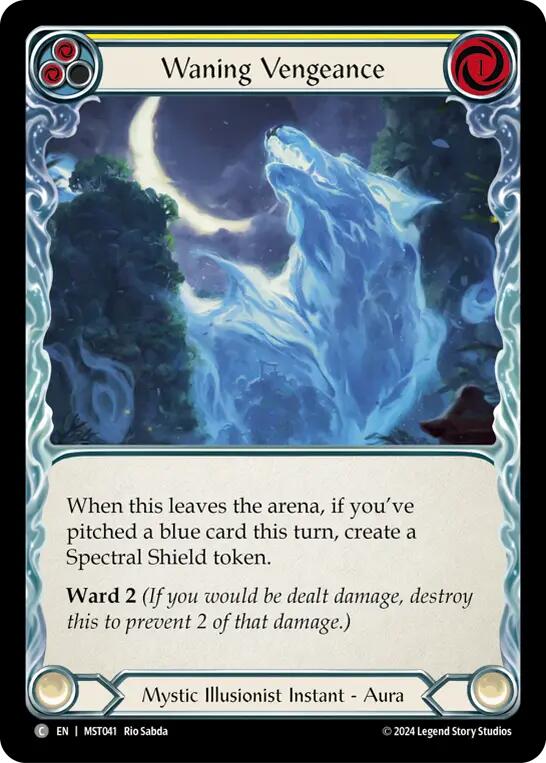 Waning Vengeance (Yellow) [MST - MST041]